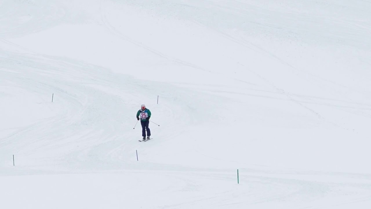 Jonathan in vc50 slalom race