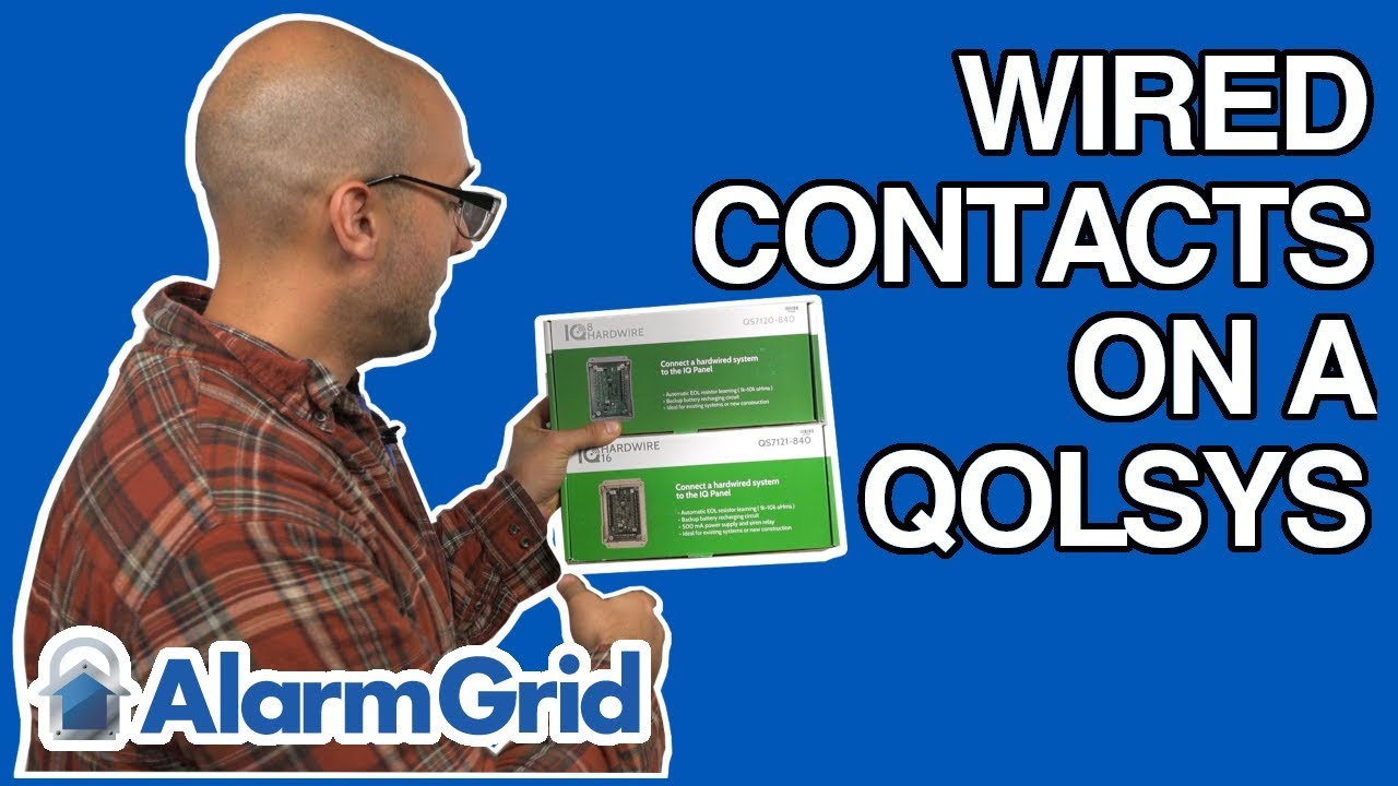 Can I Use Wired Contacts on a Qolsys IQ Panel 2?