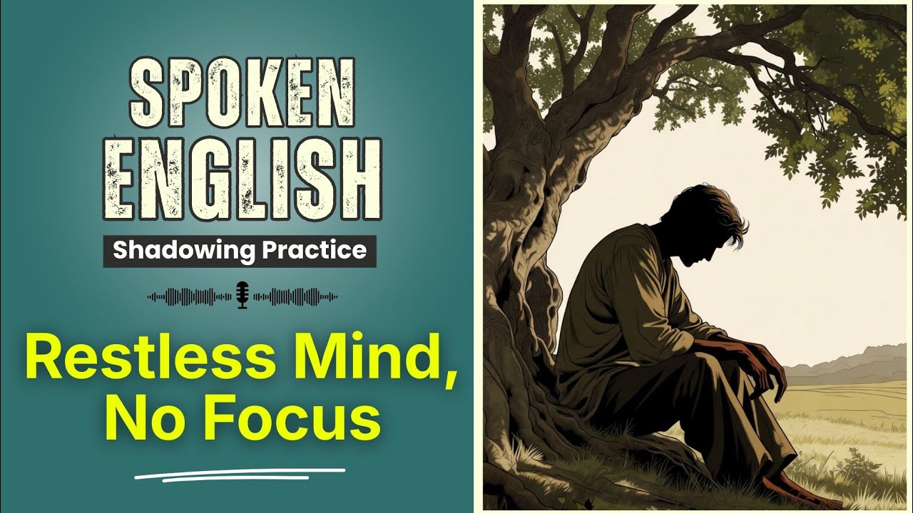 The Man Who Could Not Sit Still | English Story for Speaking Practice | Basic English
