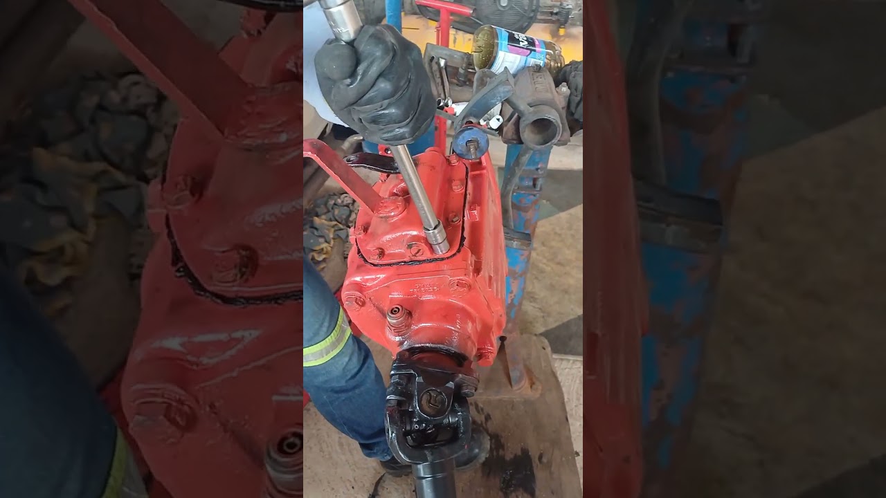 encaixando os gafos do cambio da c10..