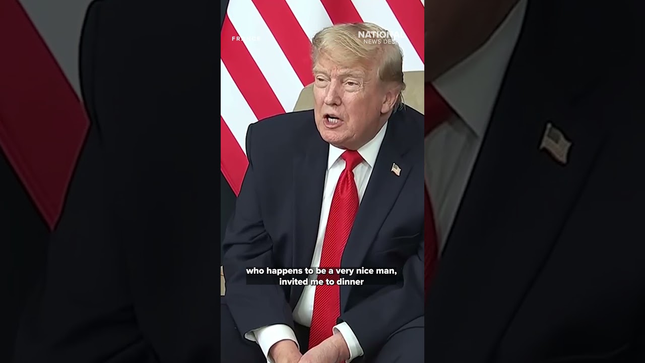 Трамп отправится в Версаль на ужин.