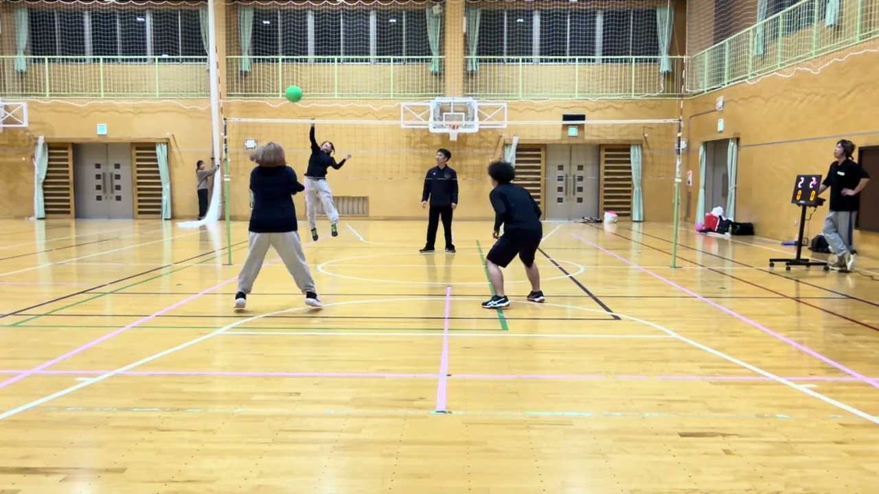 ソフトバレー練習1/27
