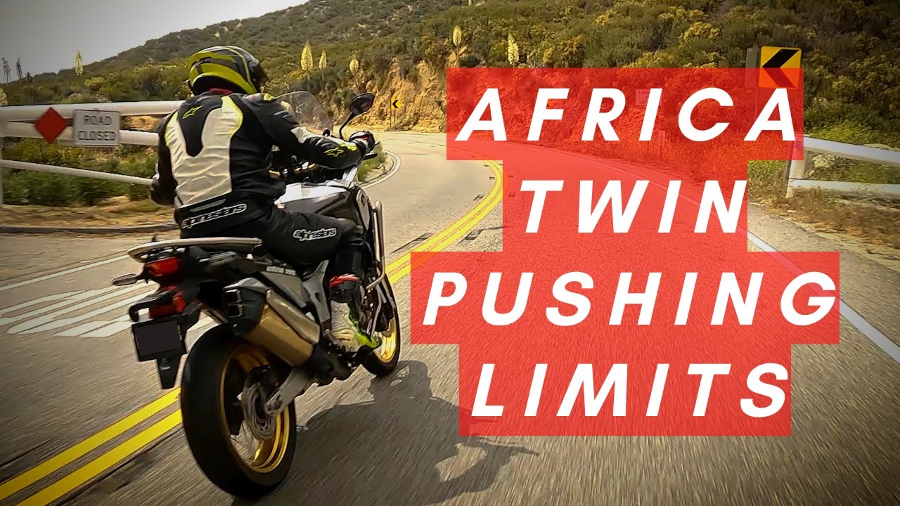 Honda Africa Twin Taken To Tires Limit ​@saiyanarmymotorsports