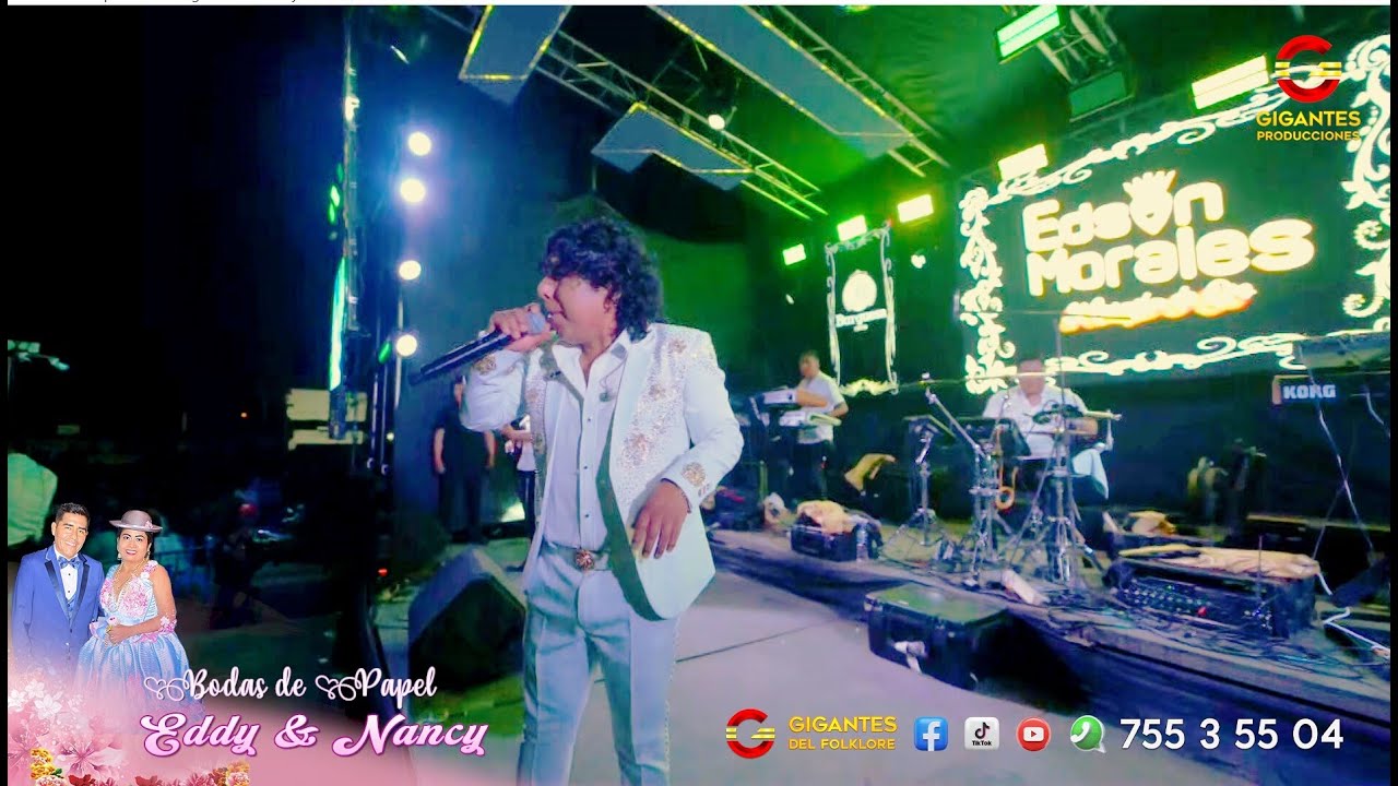 EDSON MORALES EN VIVO - BODAS DE PAPEL DE EDDY & NANCY 2025