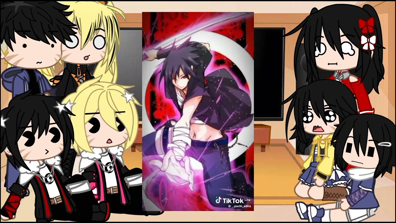 los hermanos uzumaki uchiha reaccionan a ellos y ships// un video que no subi// leer descripción