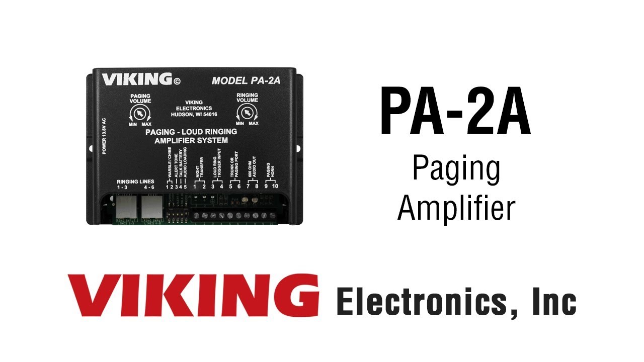 Add Overhead Paging and Loud Ringing to Any Phone System