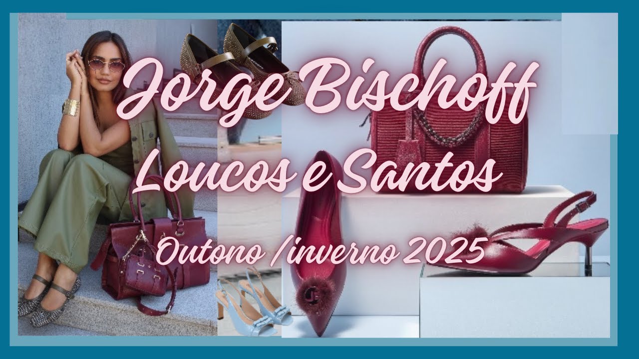 A NOVA COLEÇÃO Jorge Bischoff e Loucos e Santos está IMPERDÍVEL. Venha conhecer.