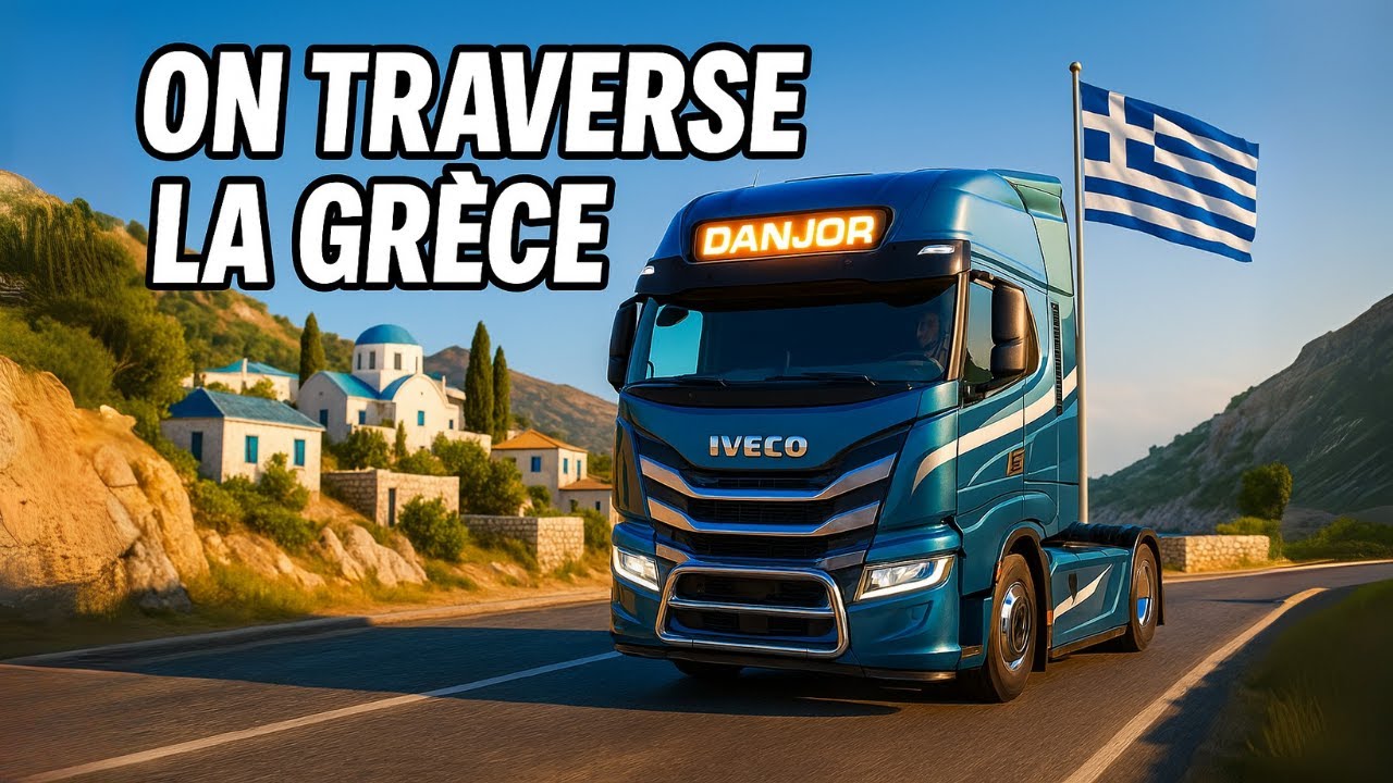 Grèce : Ce trajet m’a réservé bien des surprises ! #2 Let's Play ETS 2