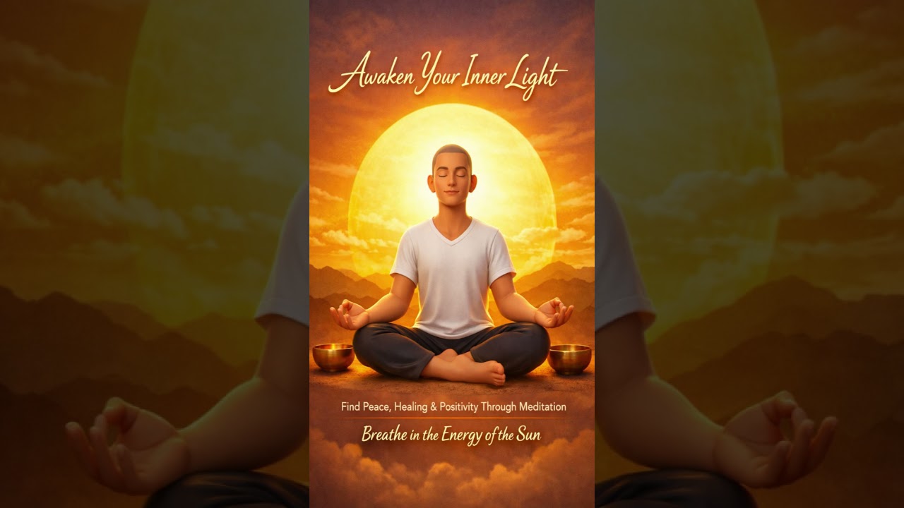 Sunday Meditation Music  528Hz Sun Energy Healing  Relaxing Flute & Singing Bowl EP.1