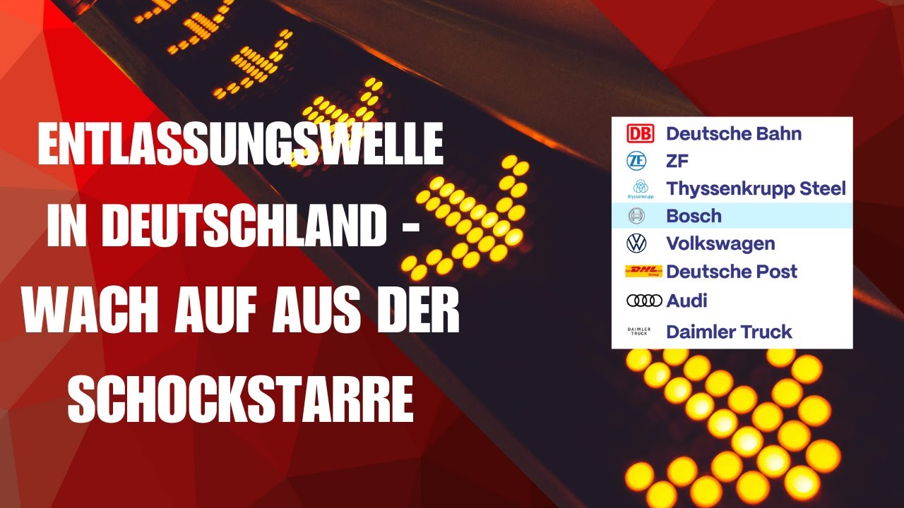 Deutschland in Jobangst - wach auf aus der Schockstarre!