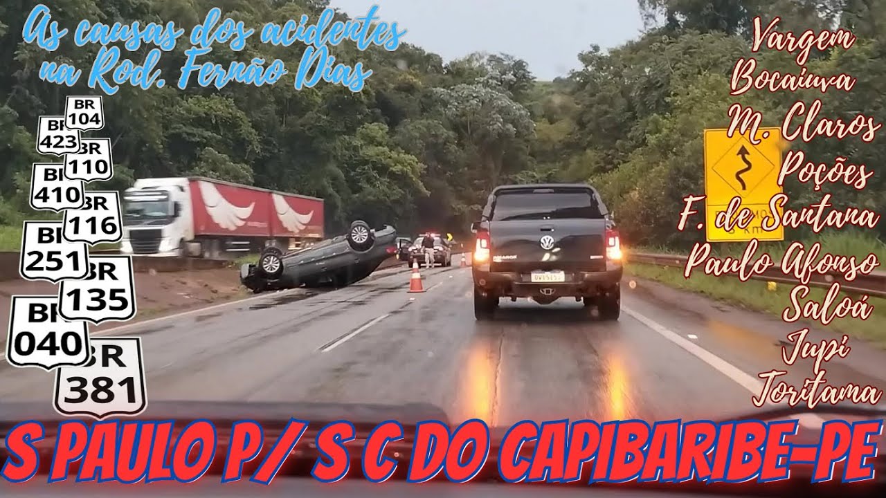 👉 VIAGEM AO NORDESTE - S PAULO PARA STA CRUZ DO CAPIBARIBE-PE - MAI 2025