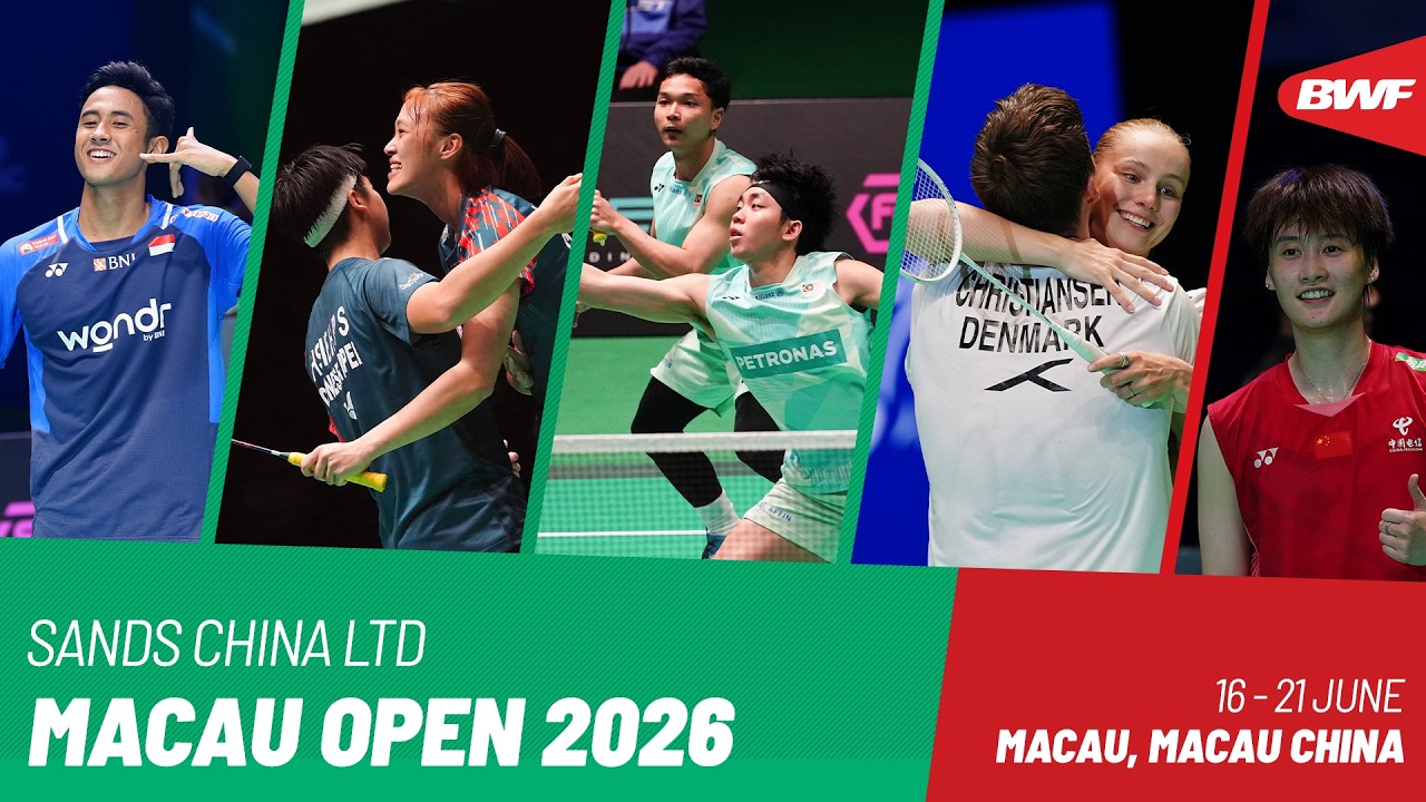 SANDS CHINA LTD. Macau Open 2026 | 16 - 21 June