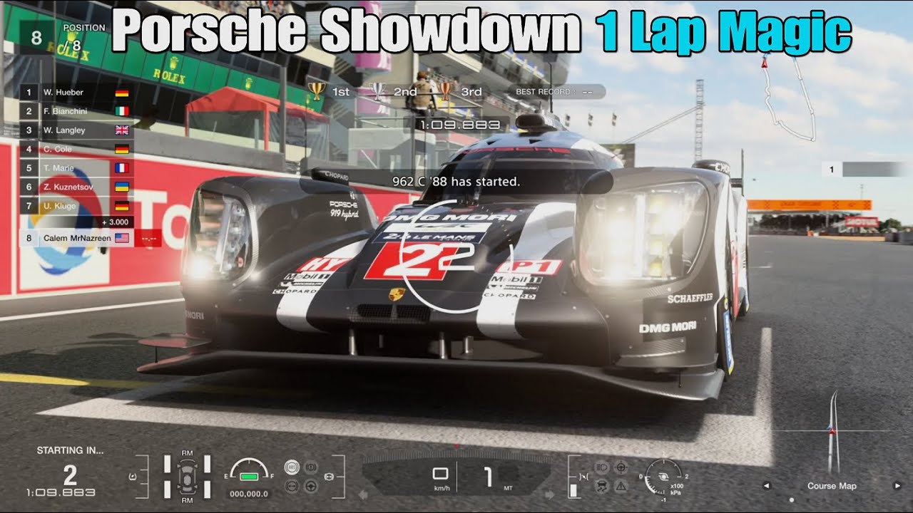 Gran Turismo 7 | Porsche Showdown 1 Lap Magic - The Sun Also Rises [4K PS5]