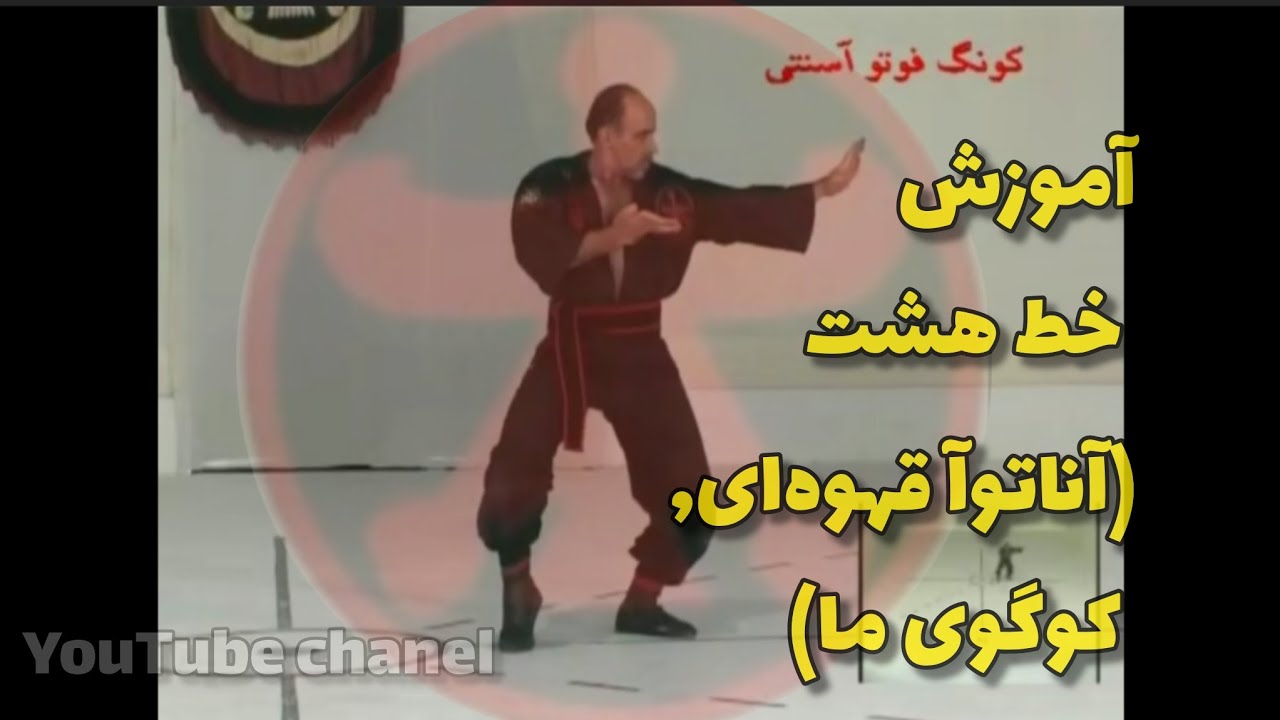 آموزش خط هشت(آناتوآ قهوه‌ای،کوگوی ما)توسط مصطفی دهقانیان کونگ‌فو توآ سنتی