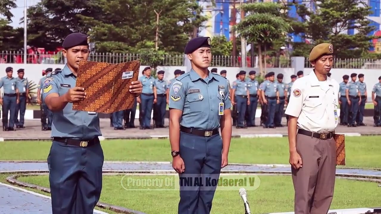 Kodaeral V Gelar Upacara Bendera 17-An