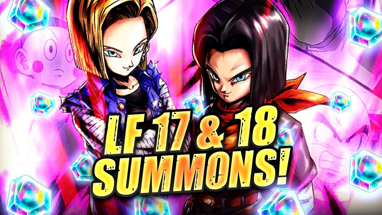 (Dragon Ball Legends) SUMMONS FOR LF ANDROIDS 17 & 18!! WILL THE CURSE BE BROKEN?!