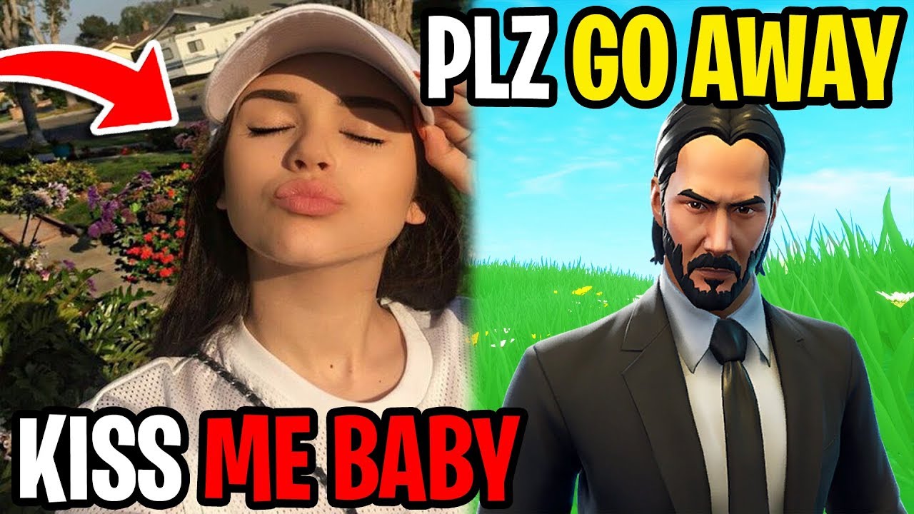 Gold Digger Tries Kissing Me..(Fortnite)