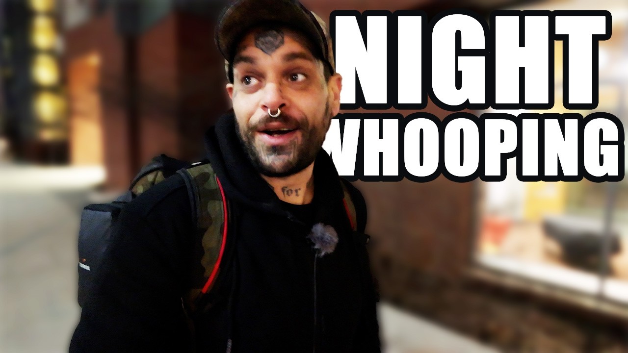 Guerilla whooping at night!