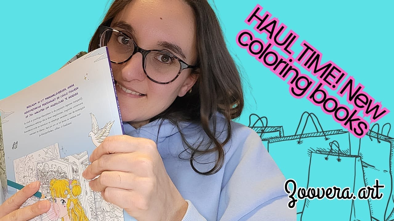 Coloring book HAUL: Thanks to your advice! 🛍️📚