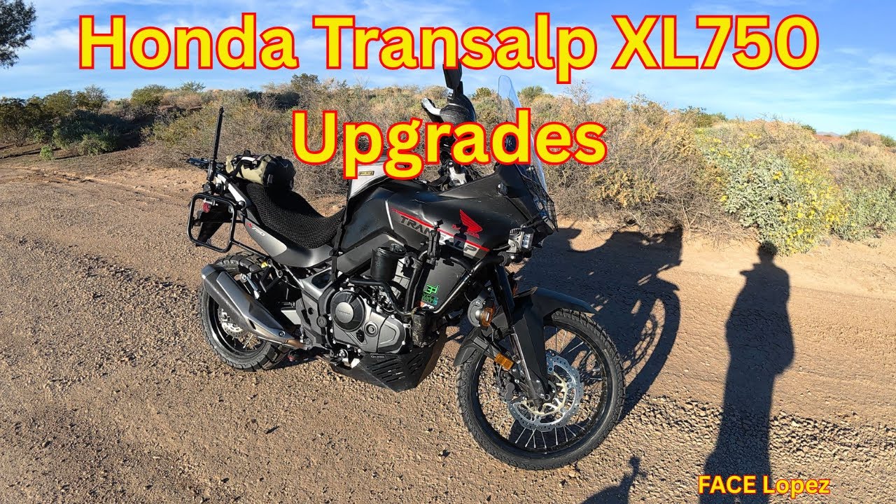 Модернизация Honda Transalp XL750 2024 года