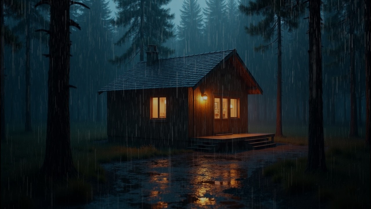 Heavy Rain To Sleep Immediately - ASMR, Rain Sounds For Relaxing Your Mind And Sleep Tonight