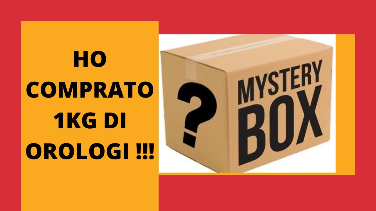 HO COMPRATO 1 KG DI OROLOGI !!!!!!!!