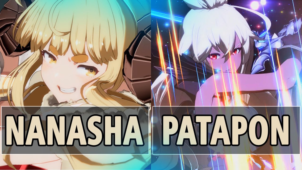 GBVSR: Nanasha (Anila) Vs Patapon (Zooey) | High Level Gameplay.
