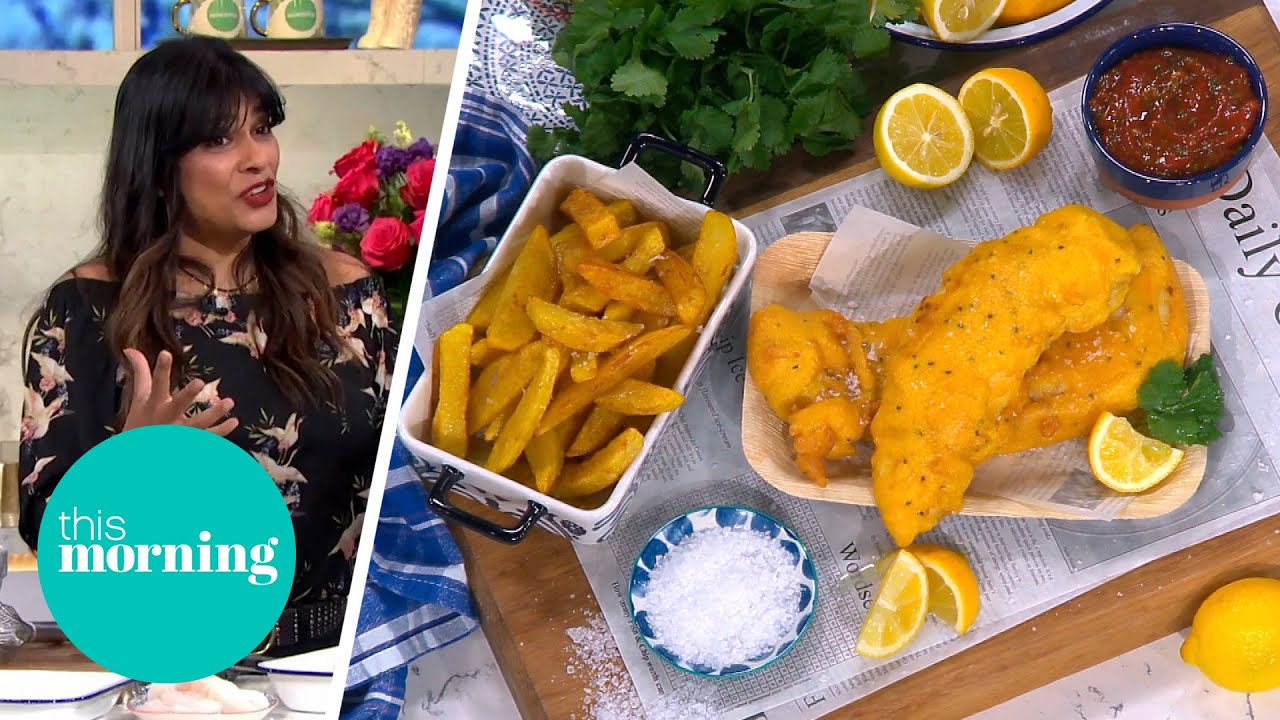Nisha's Friday Night Fish & Chips | This Morning