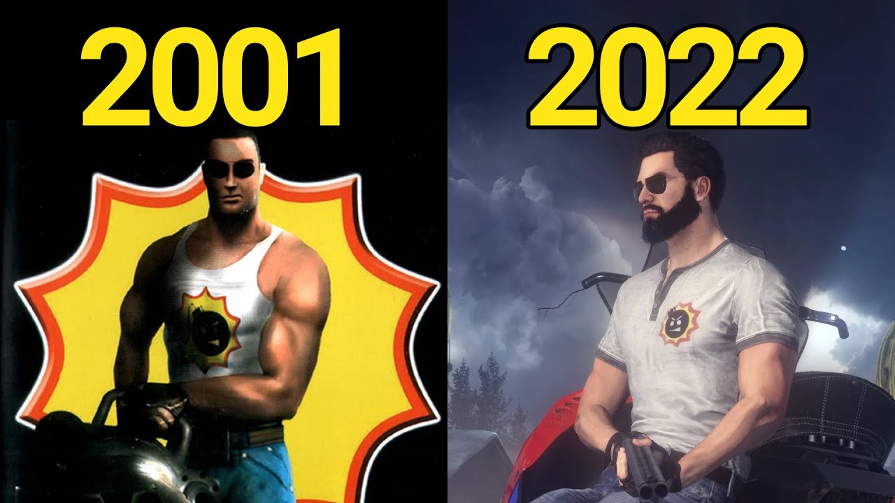 Evolution of Serious Sam Games (2001-2022)