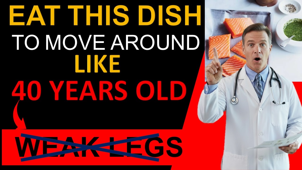 5 powerful foods for youth strong legs at age 90, expert shares