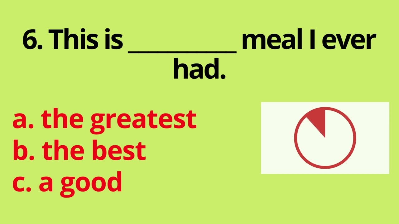 The Ultimate Comparative and Superlative Adjective Quiz - Test Your Knowledge Now!