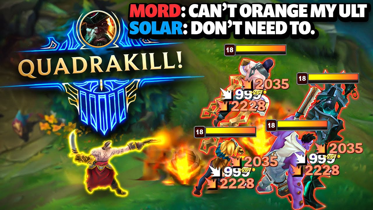 *QUADRAKILL* THIS BUILD STOMPS MORDEKAISER