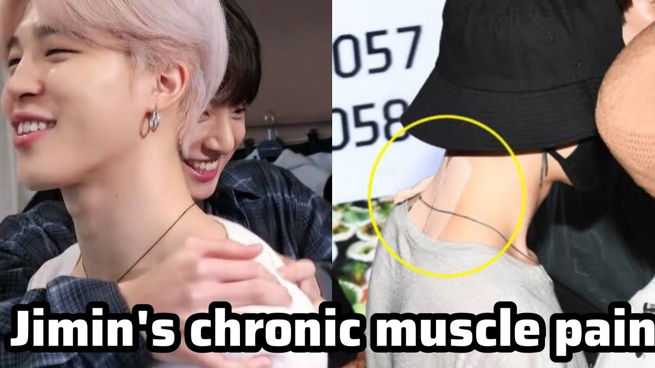 Jimin's chronic muscle pain 🩹 #jimin #bts #miniejagi #kpop #jungkook #jikook