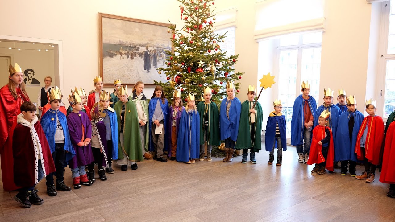 Sternsinger machen Station im Rathaus