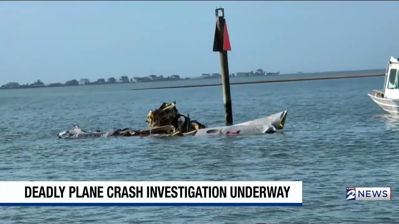 LIVE: Crews Searching Through Wreckage Of Downed Mexican Navy Aircraft In Galveston Bay