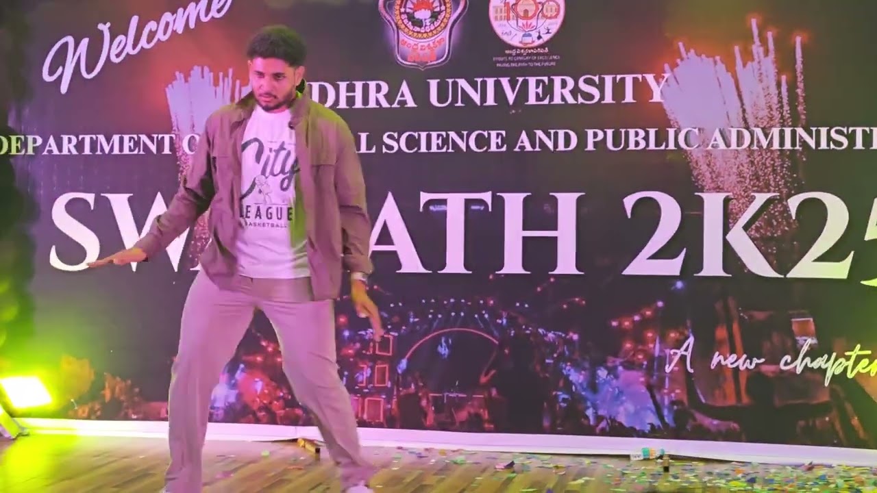 Hello Rammante Song || Solo Dance Performance | Swagath 2k25 || AU Vizg