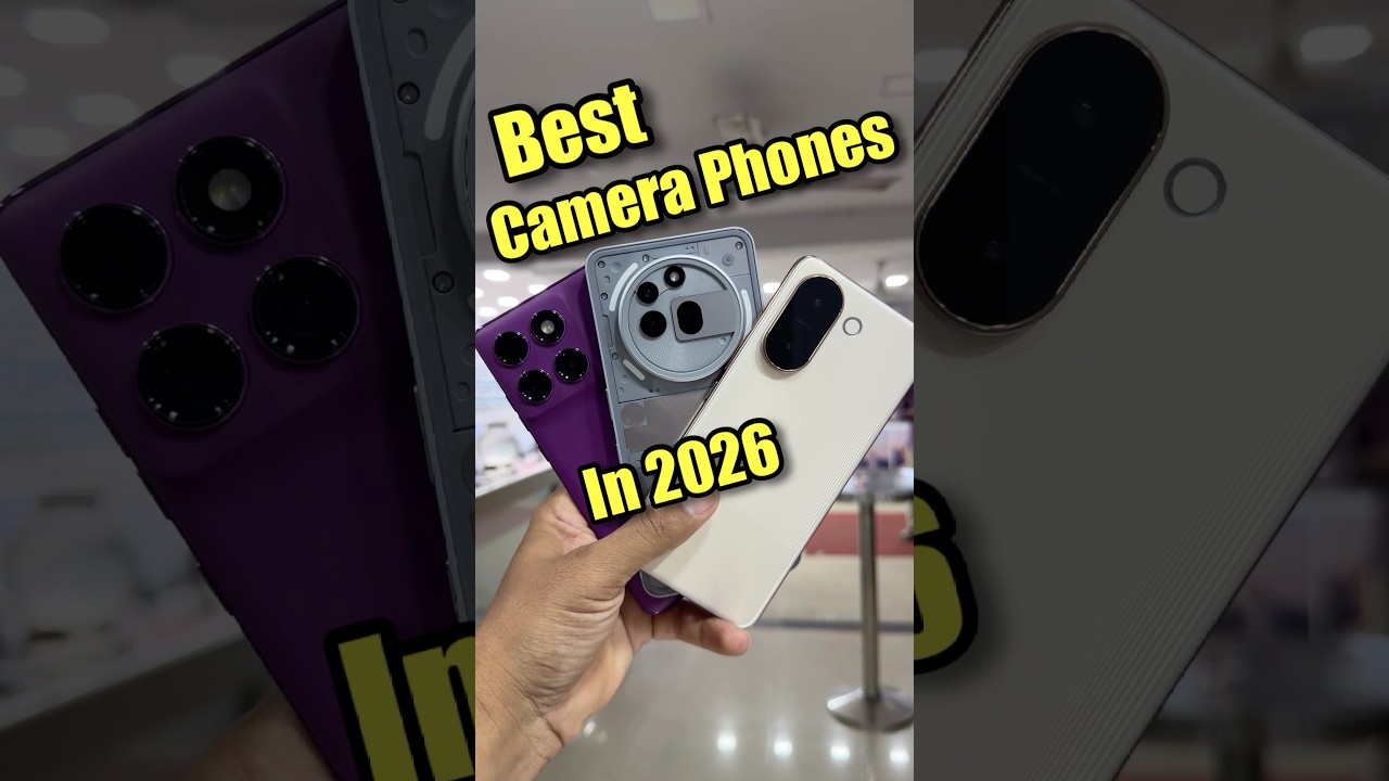 Top 3 Best Camera Phones 2026 📸🔥  