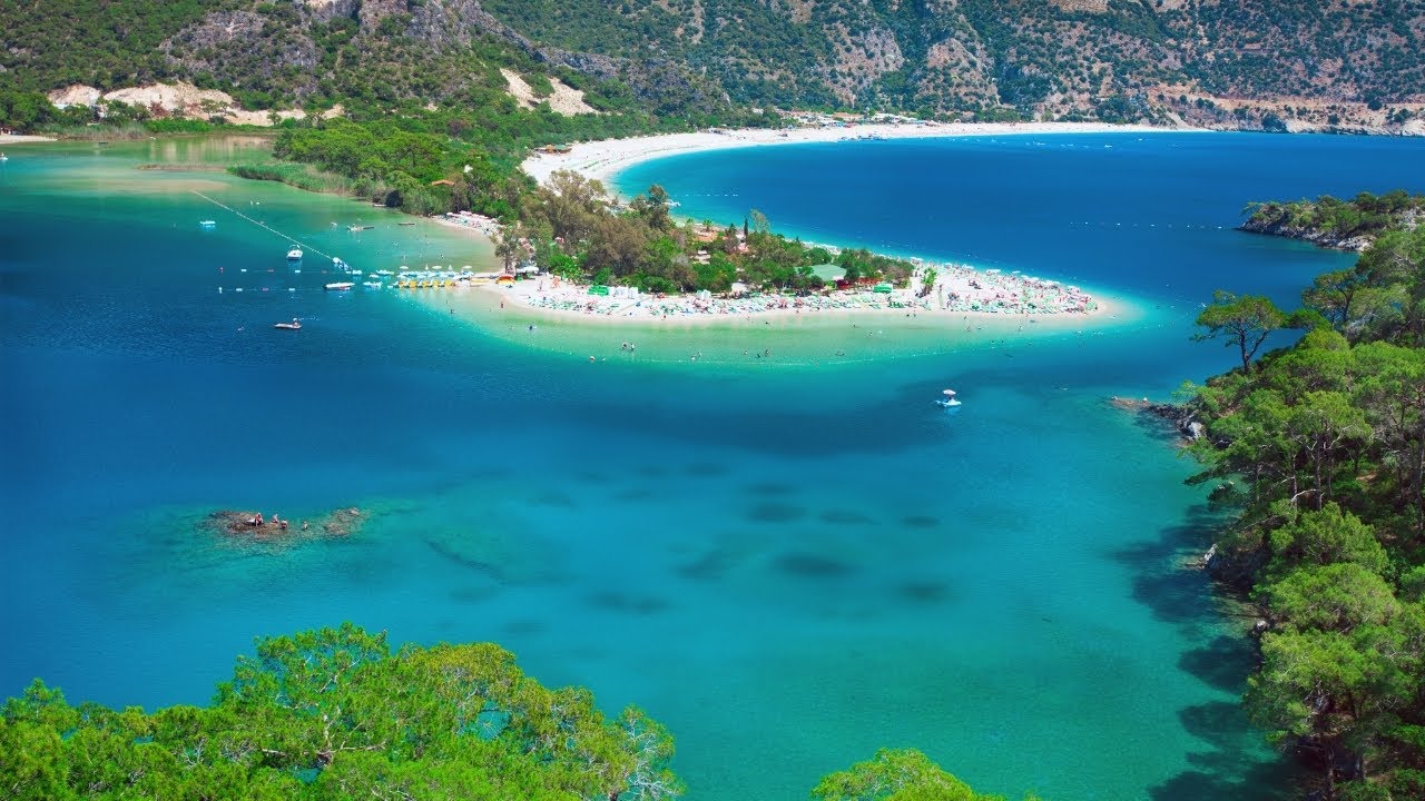 TURKISH Music Compilation | Flying Over Ölüdeniz, Southern Turkey in 4K
