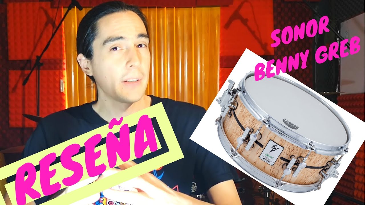 Sonor Benny Greb signature SNARE 13 X 5.75 Sonido y Reseña