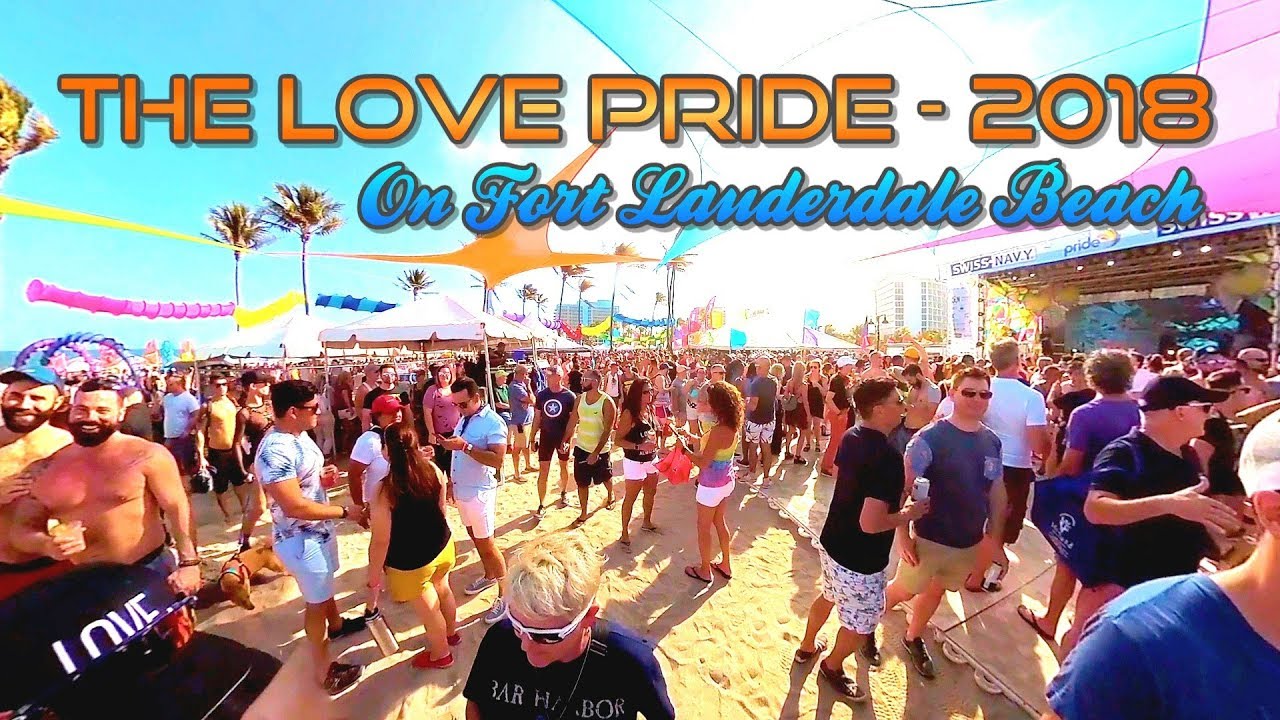 Love Pride Festival 2018 on Fort Lauderdale Beach