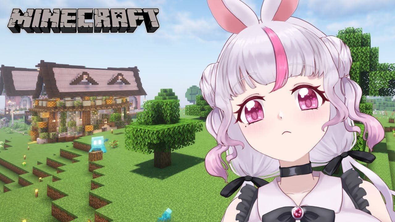 【マイクラ】素材集め【羽喰えくあ】#個人VTuber