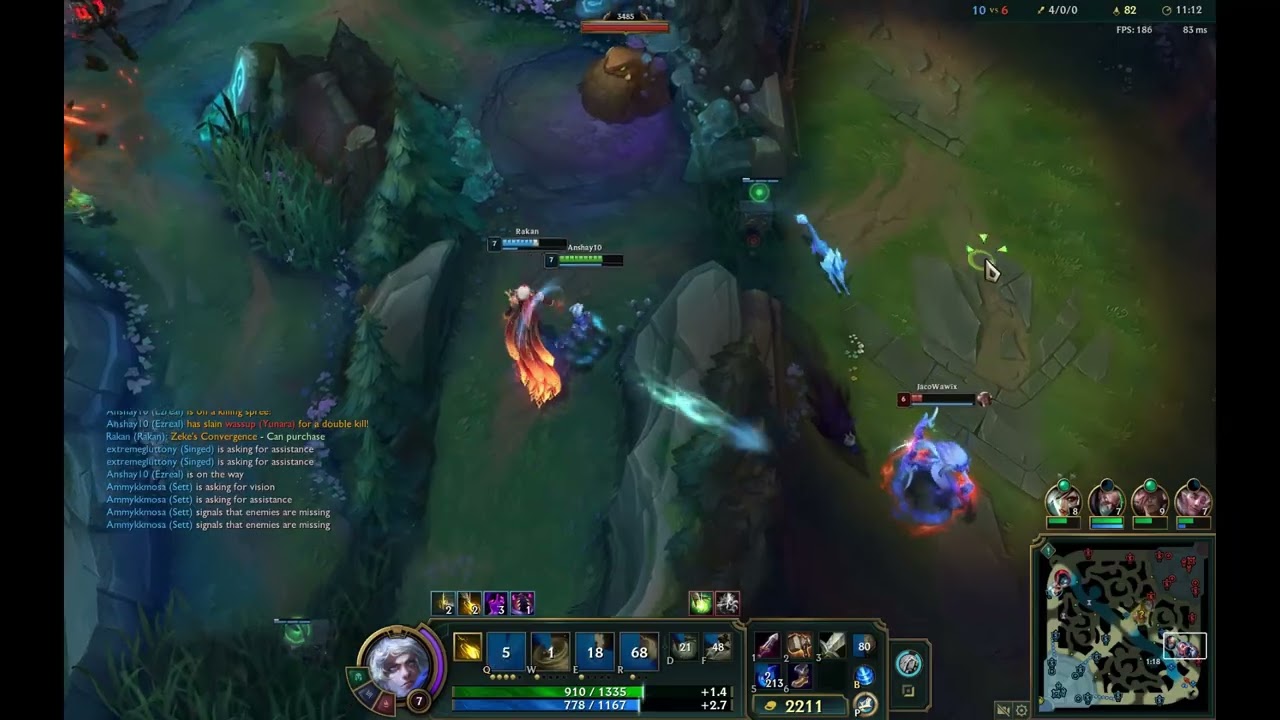 Ezreal Gameplay ( Ranked)  #leagueoflegends #gameplay #ezreal