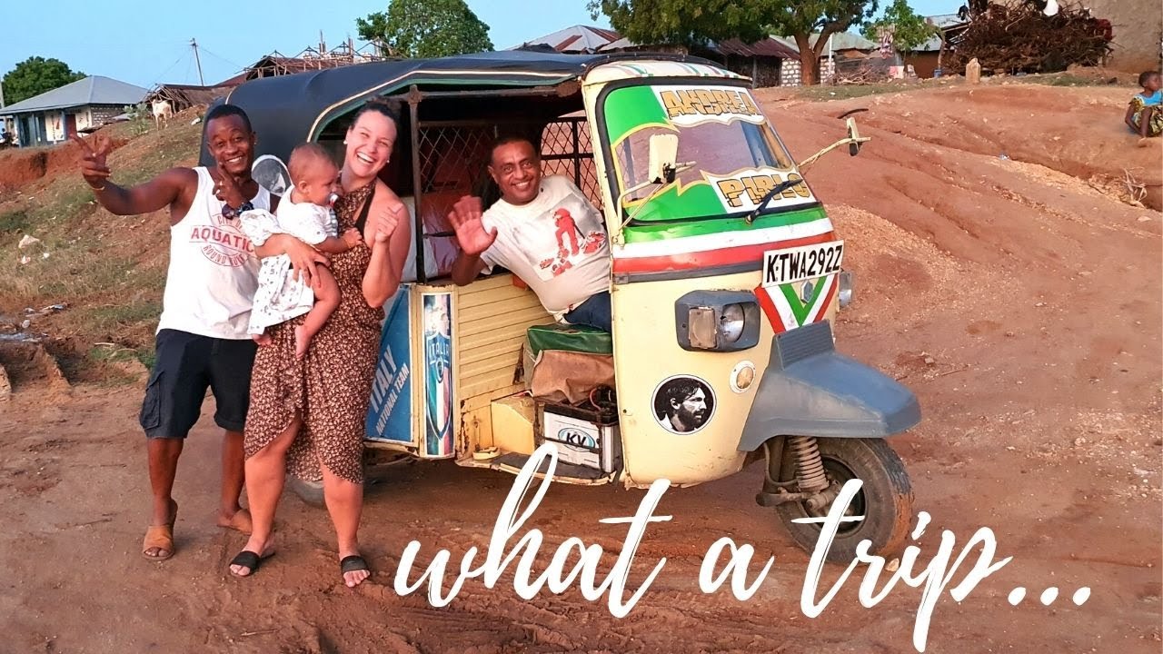 Exploring Malindi in a tuktuk / Best of Malindi, KENYA / Never imagined we will experience this ...