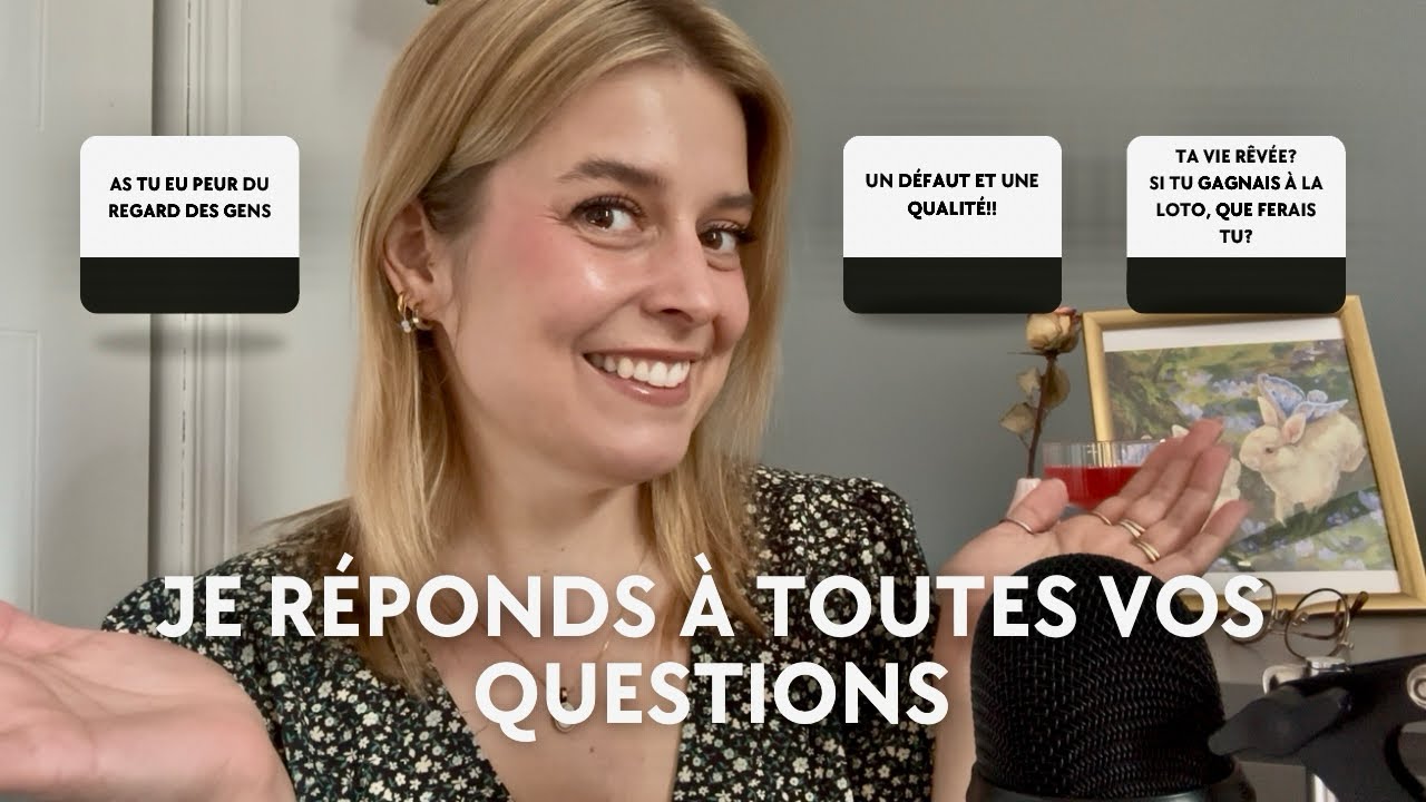ASMR | FAQ !!! 🎉🎉 | 2h de chuchotement 😴💕