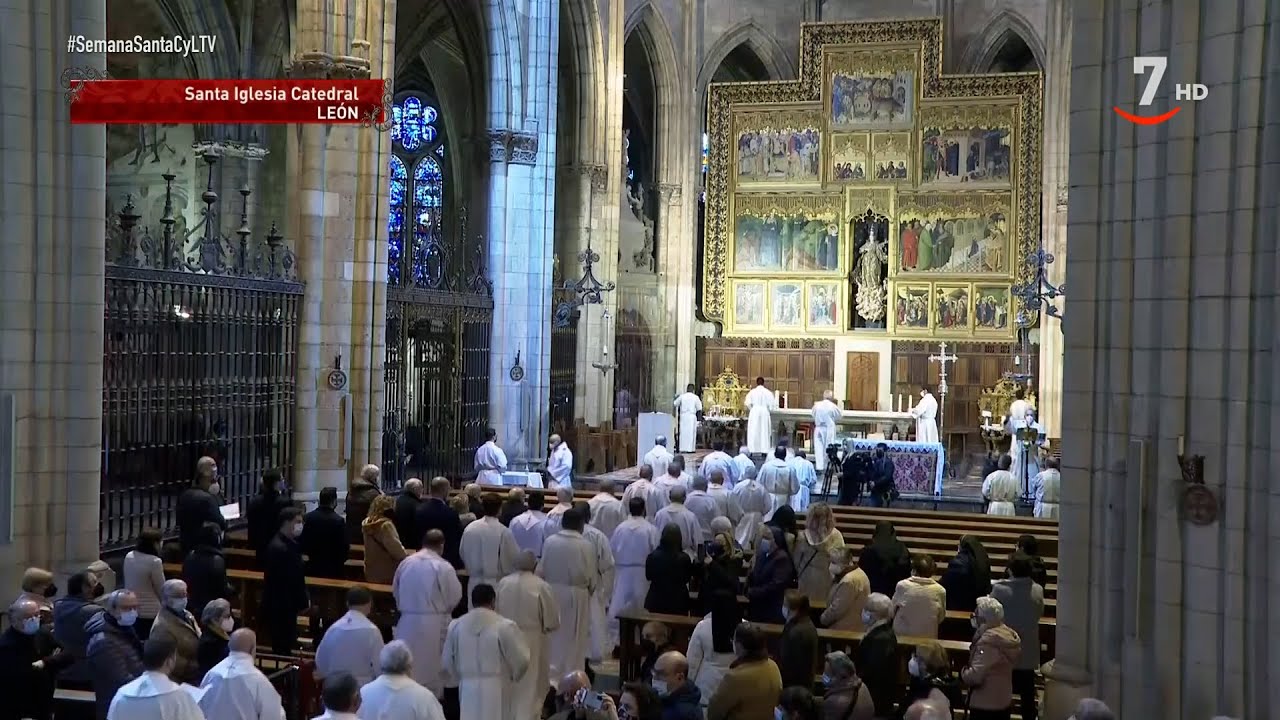 Miércoles Santo. Misa Crismal desde la Catedral de León