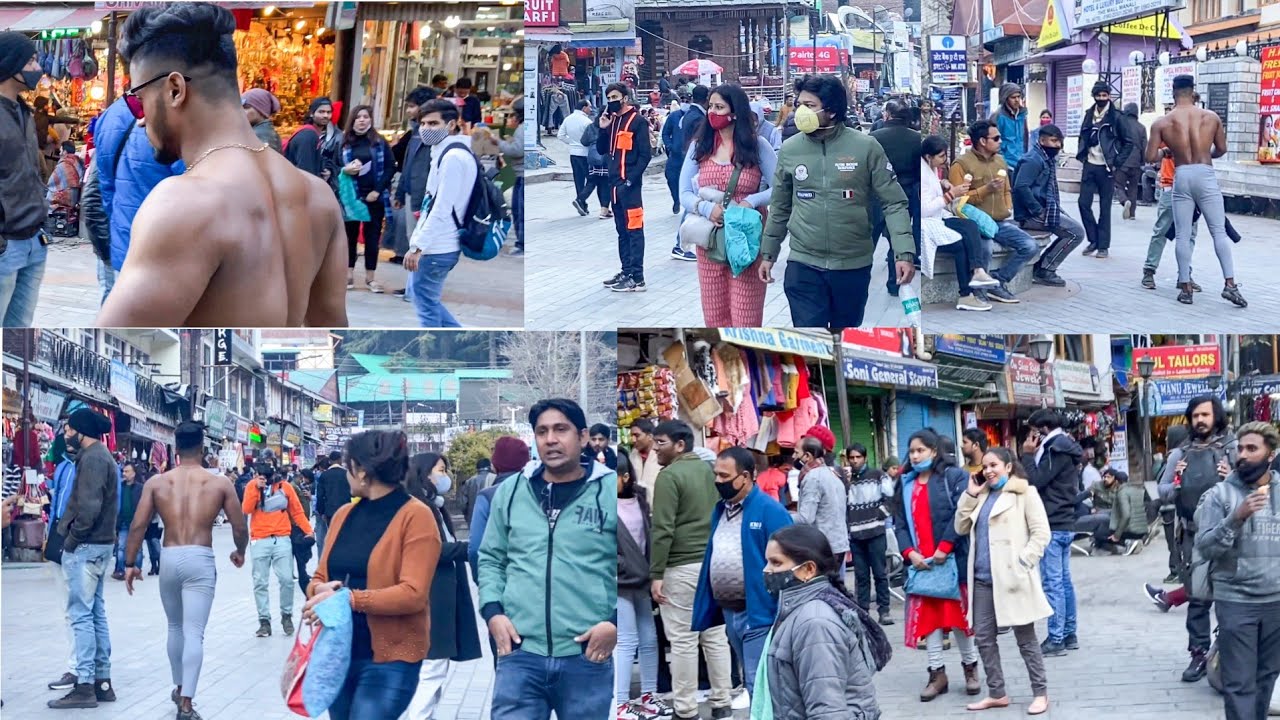When Fitness Freak Goes Shirtless In Public | In 4°C | India🇮🇳 [Girls Reaction😨]