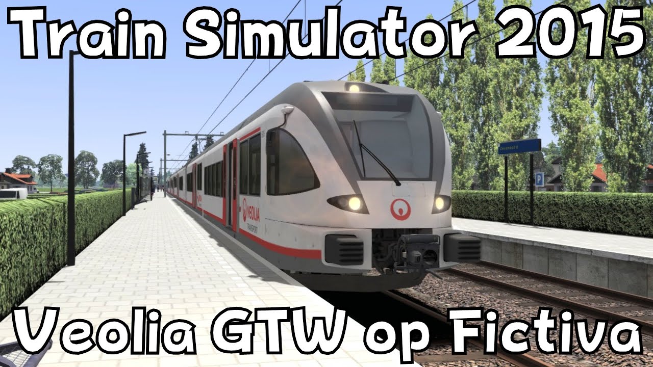 Train Simulator 2015: ChrisTrains Veolia GTW on Fictiva