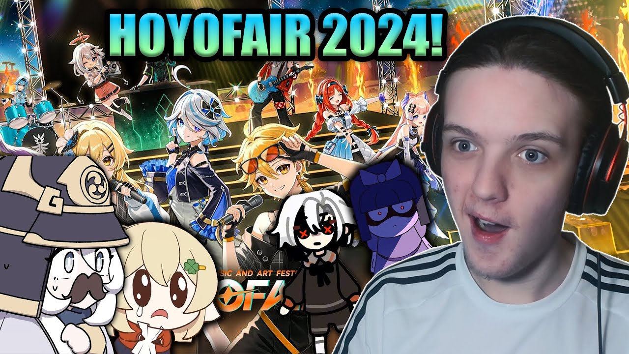 HoYoFair2024 Flame Fusion Music and Art Festival Special Program REACTION | Genshin Impact