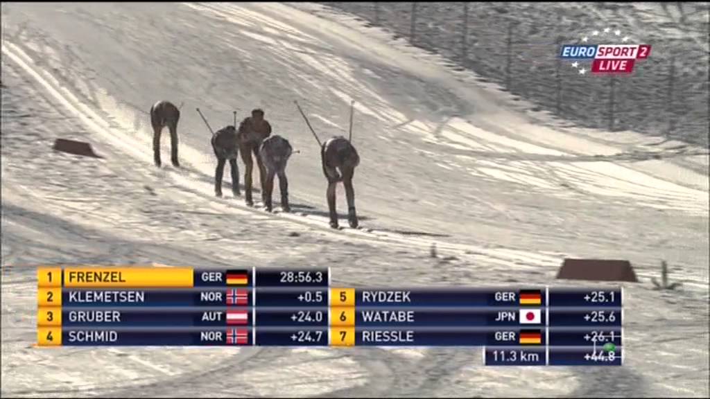 Nordic Combined Triple (Cross Country Skiing) 15 Km Seefeld 18.01.2015