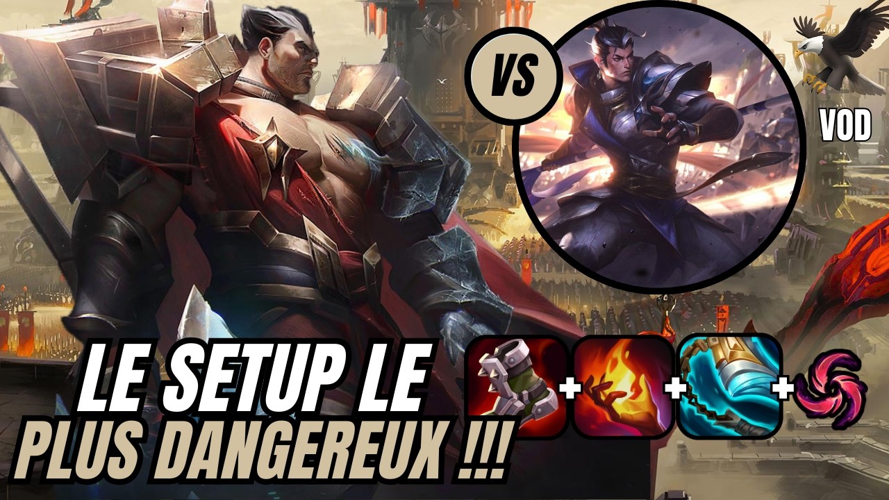 LE SETUP LE PLUS DANGEREUX SUR DARIUS !! - SoloQ Master - Darius vs Xin